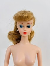 Vintage Barbie doll Mattel 90s reproduction of 1960s ponytail doll