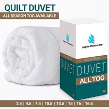 Hotel Quality Duvet TOG 4.5 10.5 13.5 15 Quilt Winter Warm Single Double King UK
