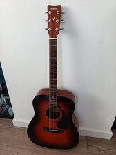 Yamaha F310 6-String Acoustic Guitar Brown Rosewoodvery Good Condition with Case