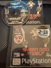 Sheep, Dog 'N' Wolf Playstation 1 Black Label Game Complete with Manual