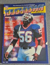 AMERICAN FOOTBALL MAGAZINE ** TOUCHDOWN ** VOL 3 NO 2 ** NFL UK 1985