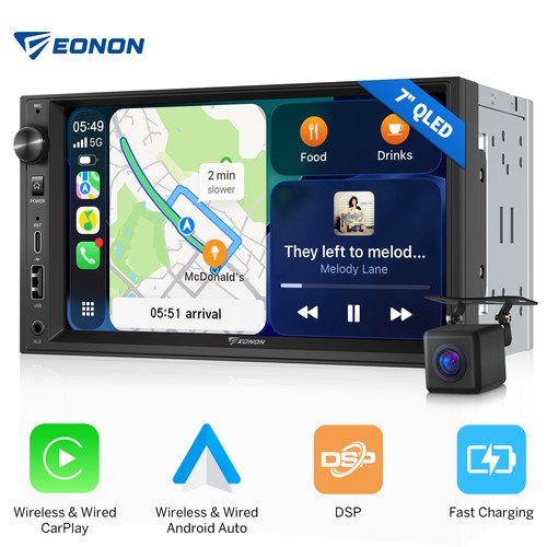 Qled double din car - double, stereo