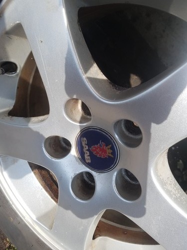 Saab alloy wheel - saab,