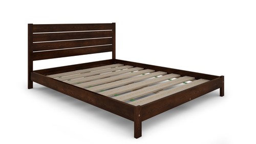 Handmade wooden bed frame - handmade,
