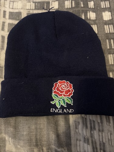 England rugby beenie hat - england,