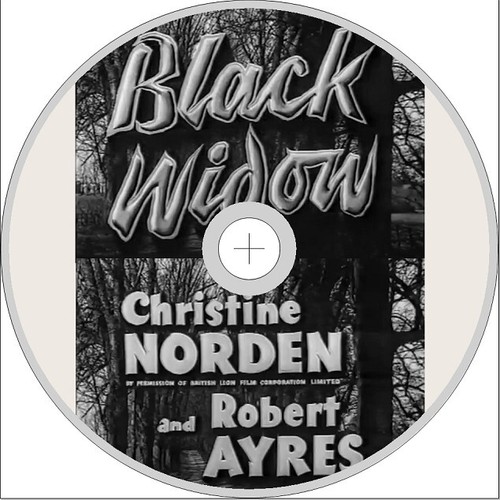 Black widow british - widow, (1951)