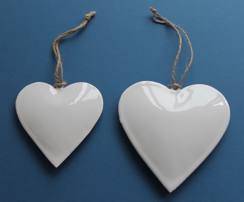 White enamel wall hanging - wall,