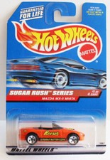 Hot wheels 1997 Reeses Mazda MX-5 hard to find nice card