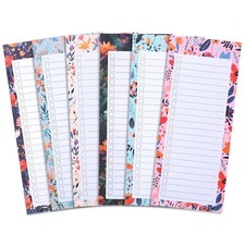 6X Magnetic Shopping List Pad