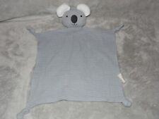 Tiny Alpaca koala comforter soft toy grey blankie