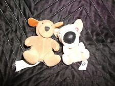 3" MCDONALDS THE DOG ARTIST and IKEA Dog Soft Toys 