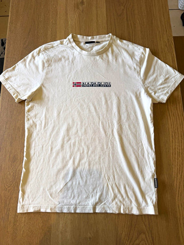 Napapijri mens beige cotton - napapijri,