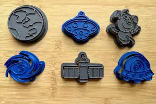 11pc space galaxy cookie - 11pc,