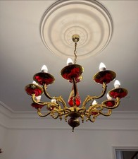 Chandelier And Wall Lights   Murano Glass