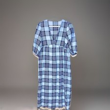 Zara Midi Length Smock Plaid