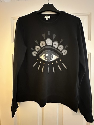 Kenzo black sweatshirt - kenzo,