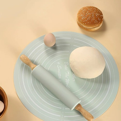 Set rolling pin silicone - set,