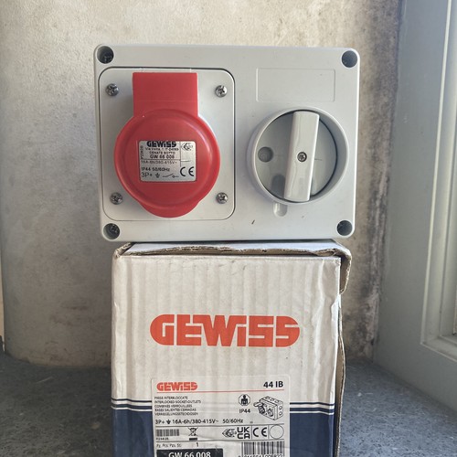 Gewiss gw66008 16a interlocked - gewiss,