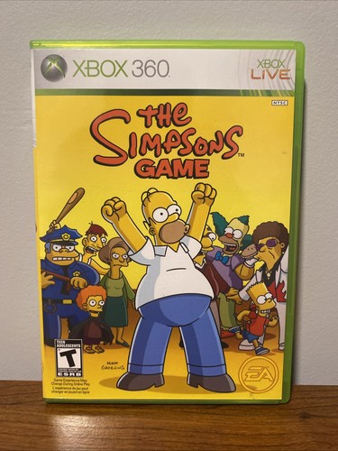 The simpsons game xbox 360 - the,