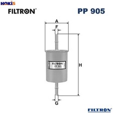FUEL FILTER PP 905 FOR SKODA