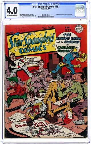 Star spangled comics cgc - star,
