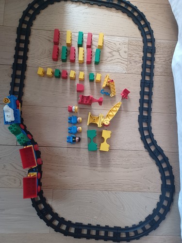 Vintage 1980s lego train set - 1980s,