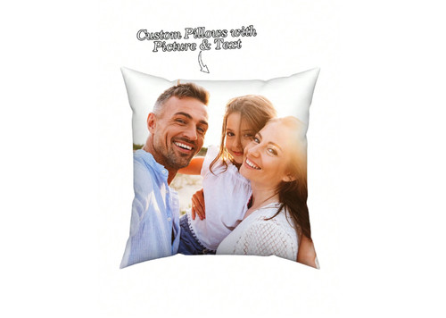 Personalised custom cushion - personalised,
