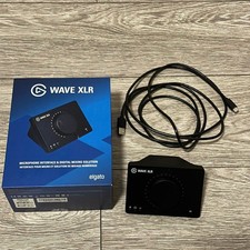 Elgato Wave XLR - Audio Mixer and 75 db Preamp for XLR Mic to USB-C