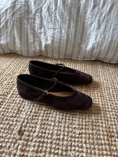 Dune Suede Brown Mary Jane