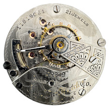 Antique 18s 1905 Elgin 21j Mechanical Railroad Pocket Watch Movement 349 USA