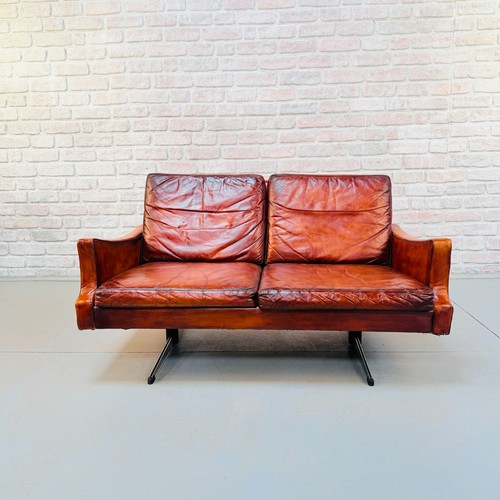Vintage 1970s danish - vintage, cognac