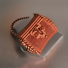 Vintage Tiny Gold Mesh Mini