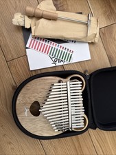 AKLOT Kalimba 17 Keys Thumb Piano Solid Wood Marimbas Finger Piano Start Kits Af