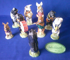Beswick Pig Promenade Band 9 Piece By John Beswick Issued 1993 And 1996
