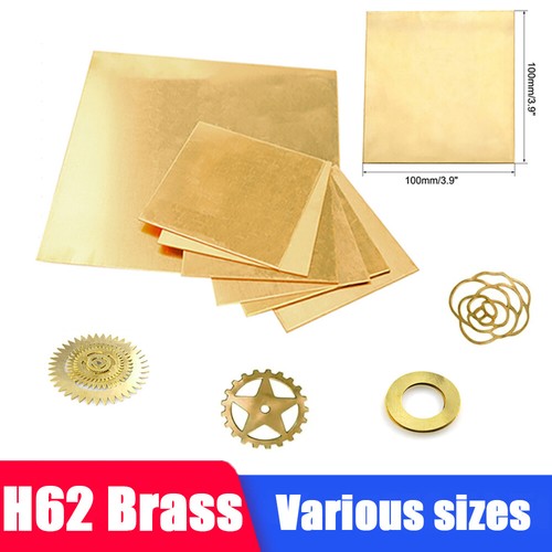 Brass sheet various sizes - various,