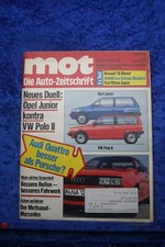 Mot 10/81 Audi Quattro Porsche