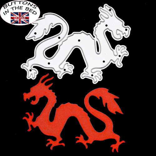 Dragon metal cutting die card - metal,