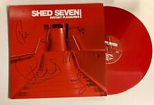 Shed Seven - Instant Pleasure  12” Red   Vinyl Signed