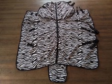 Zebra Print Cwell Equine Combo Fly Sheet Rug 5ft CAL 2899