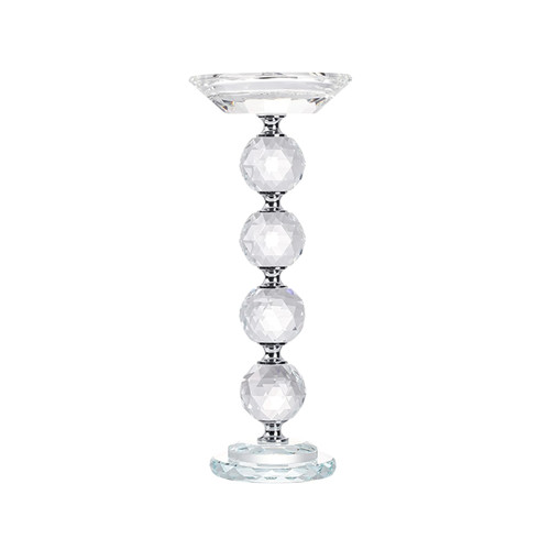 Glass pillar candle holder - pillar,