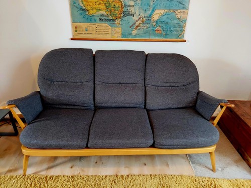 Ercol three seater sofa - three, and