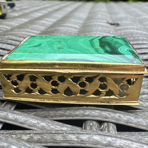 Antique 19th century - century, malachite