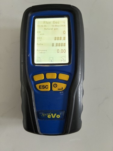 Anton flue gas - flue, analyser