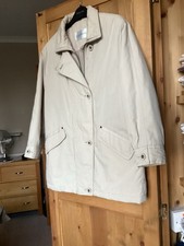 Cream Dannimac Jacket (VGC), label says size SP (small petite) fits size 12UK