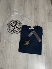 Stone Island Navy Blue Jumper