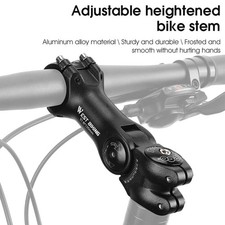 Road Bike Stem Riser Adjustable Mtb Mountain Bicycle Handlebar Stem Variable