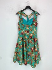 Lindy Bop Turquoise Floral
