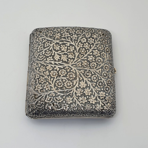 Indian kutch solid - kutch, silver