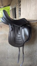 Saddle Exchange Comfort Elite Dressage Saddle Black Monoflap Cadence