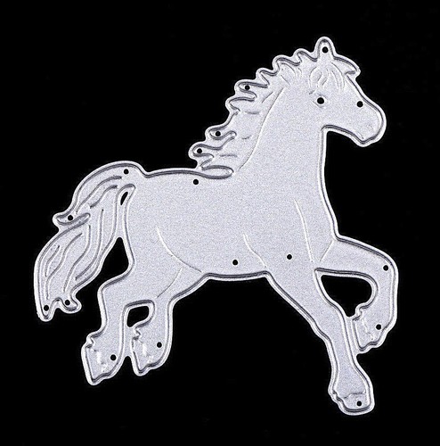 Horse metal die - metal, cutter